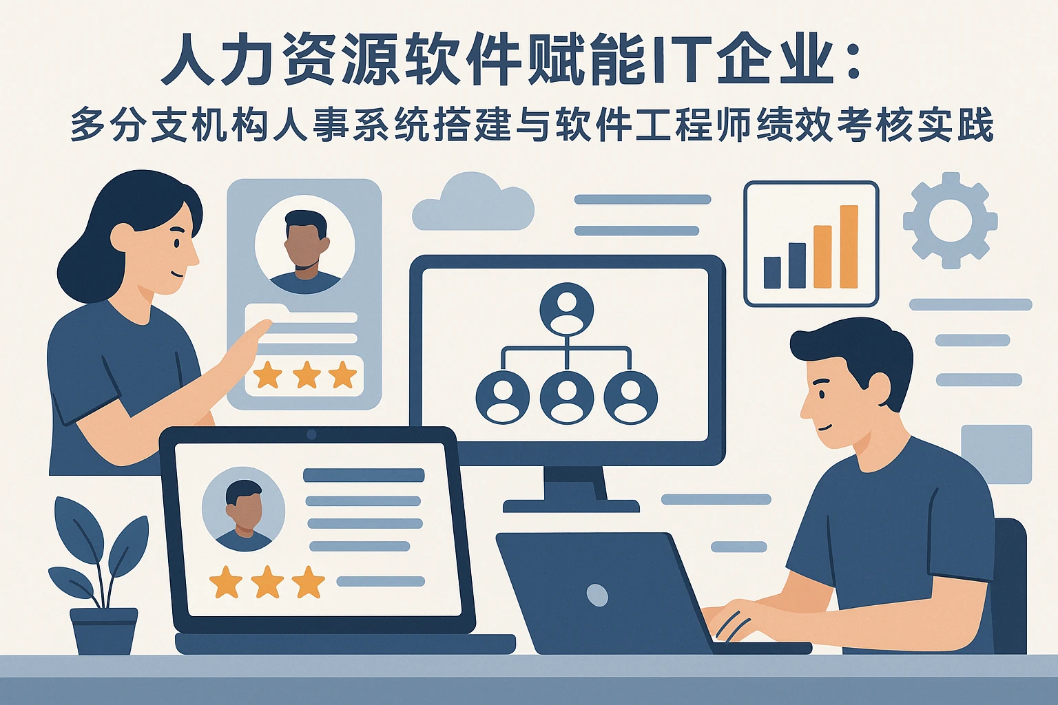人力资源软件赋能IT企业:多分支机构人事系统搭建与软件工程师绩效考核量化实践