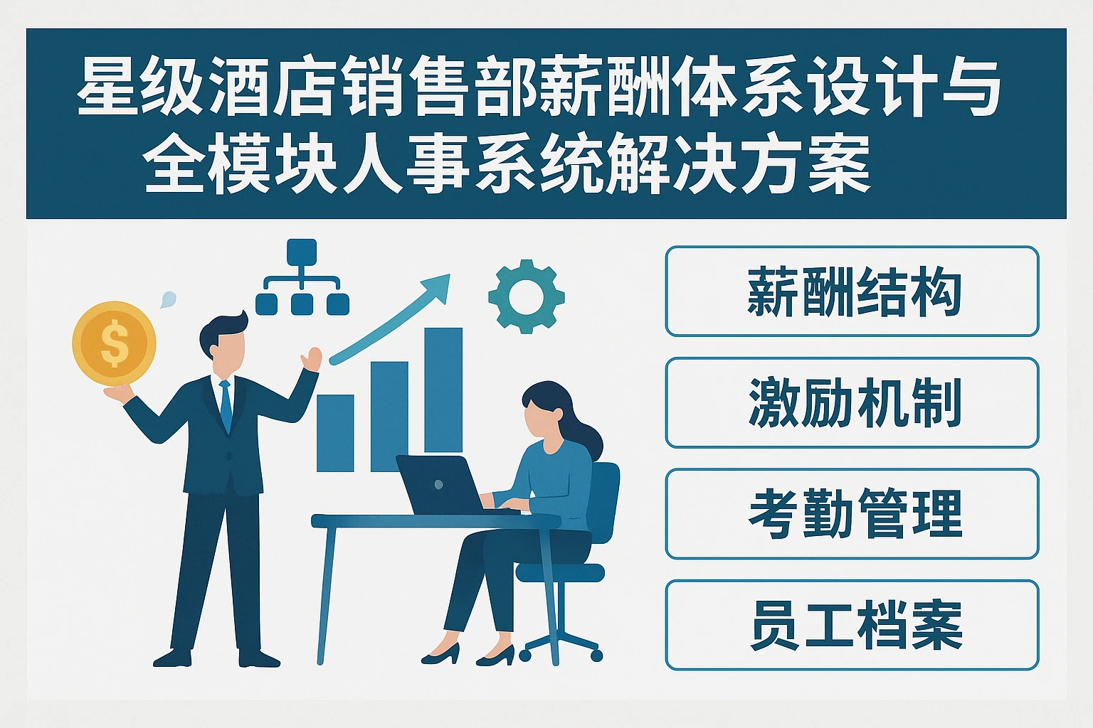 星级酒店销售部薪酬体系设计与全模块人事系统解决方案