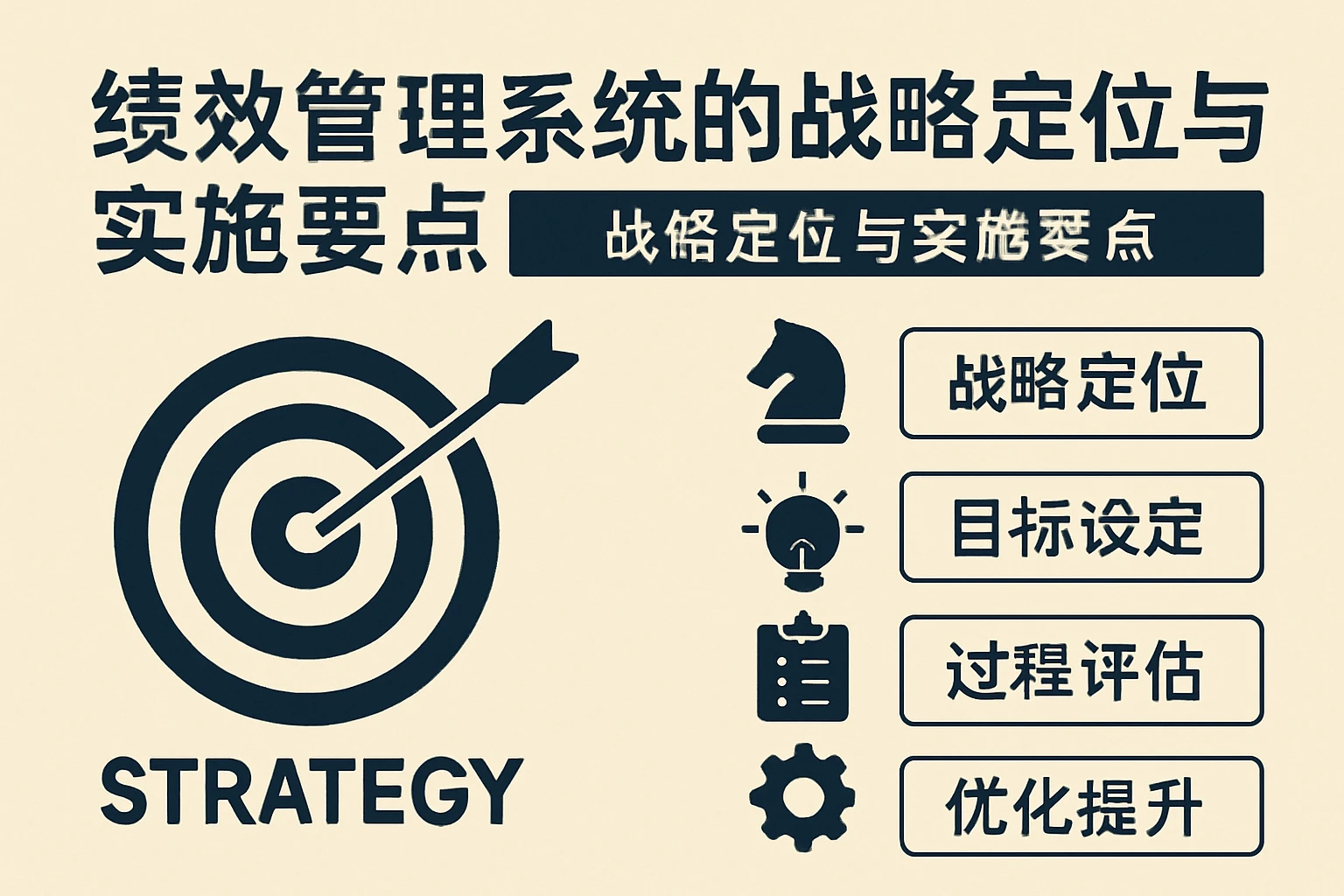 绩效管理系统的战略定位与实施要点