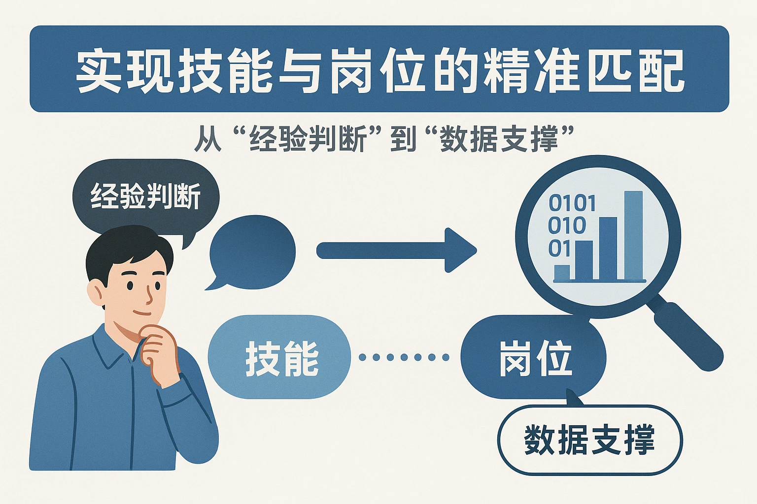 2. 实现技能与岗位的精准匹配:从“经验判断”到“数据支撑”