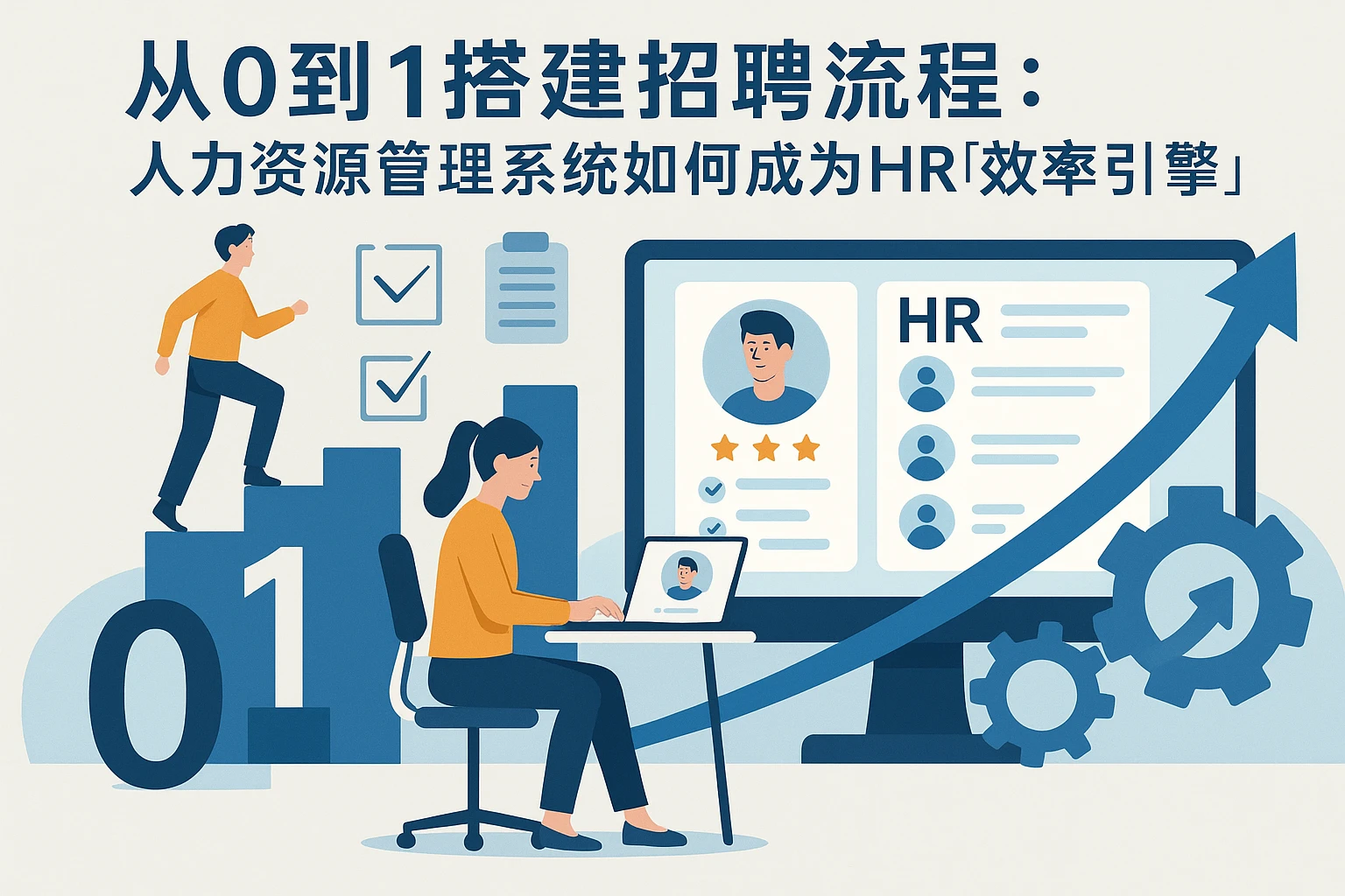 从0到1搭建招聘流程：人力资源管理系统如何成为HR的「效率引擎」