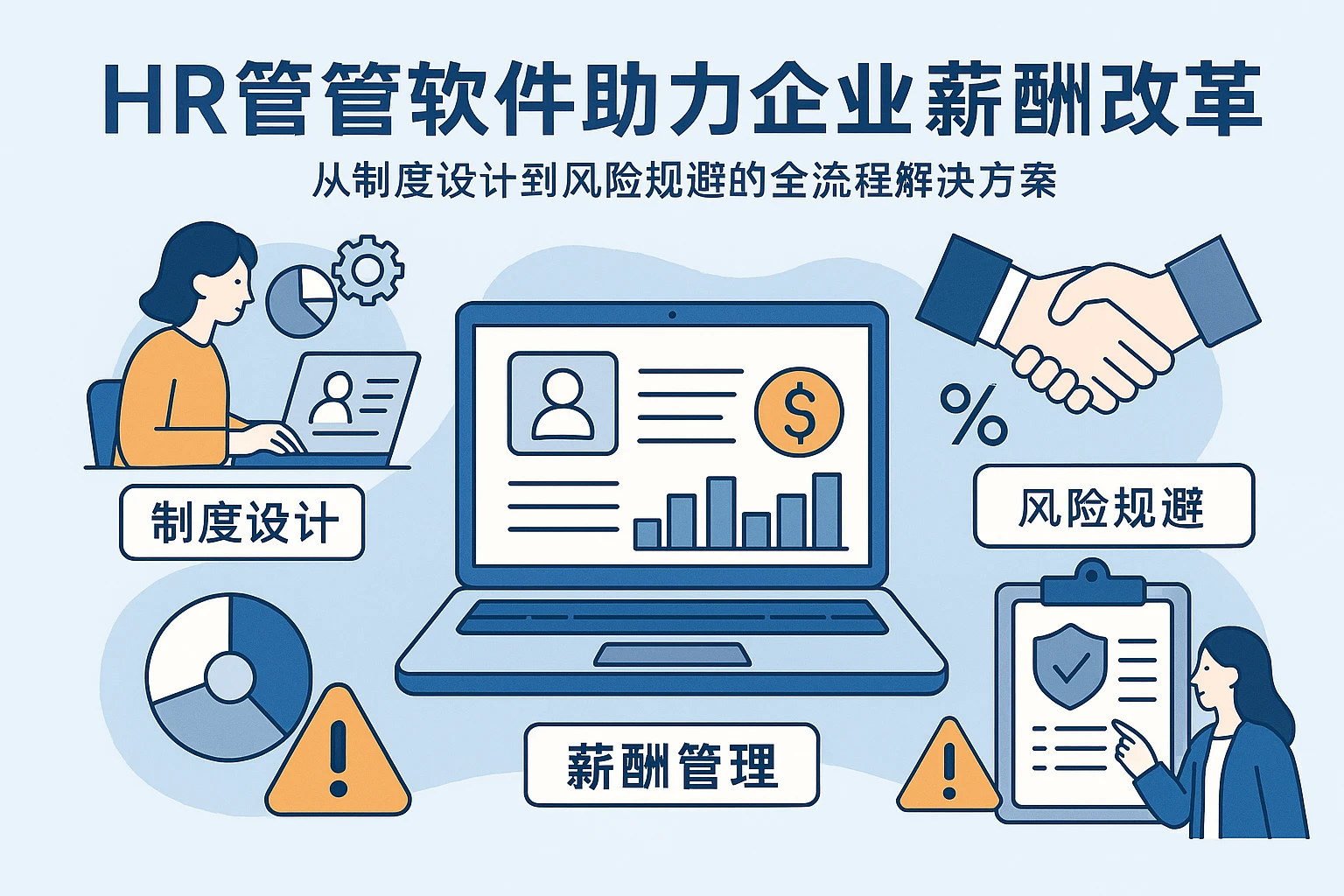HR管理软件助力企业薪酬改革:从制度设计到风险规避的全流程解决方案