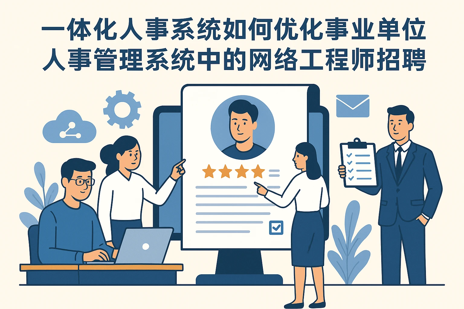 一体化人事系统如何优化事业单位人事管理系统中的网络工程师招聘流程