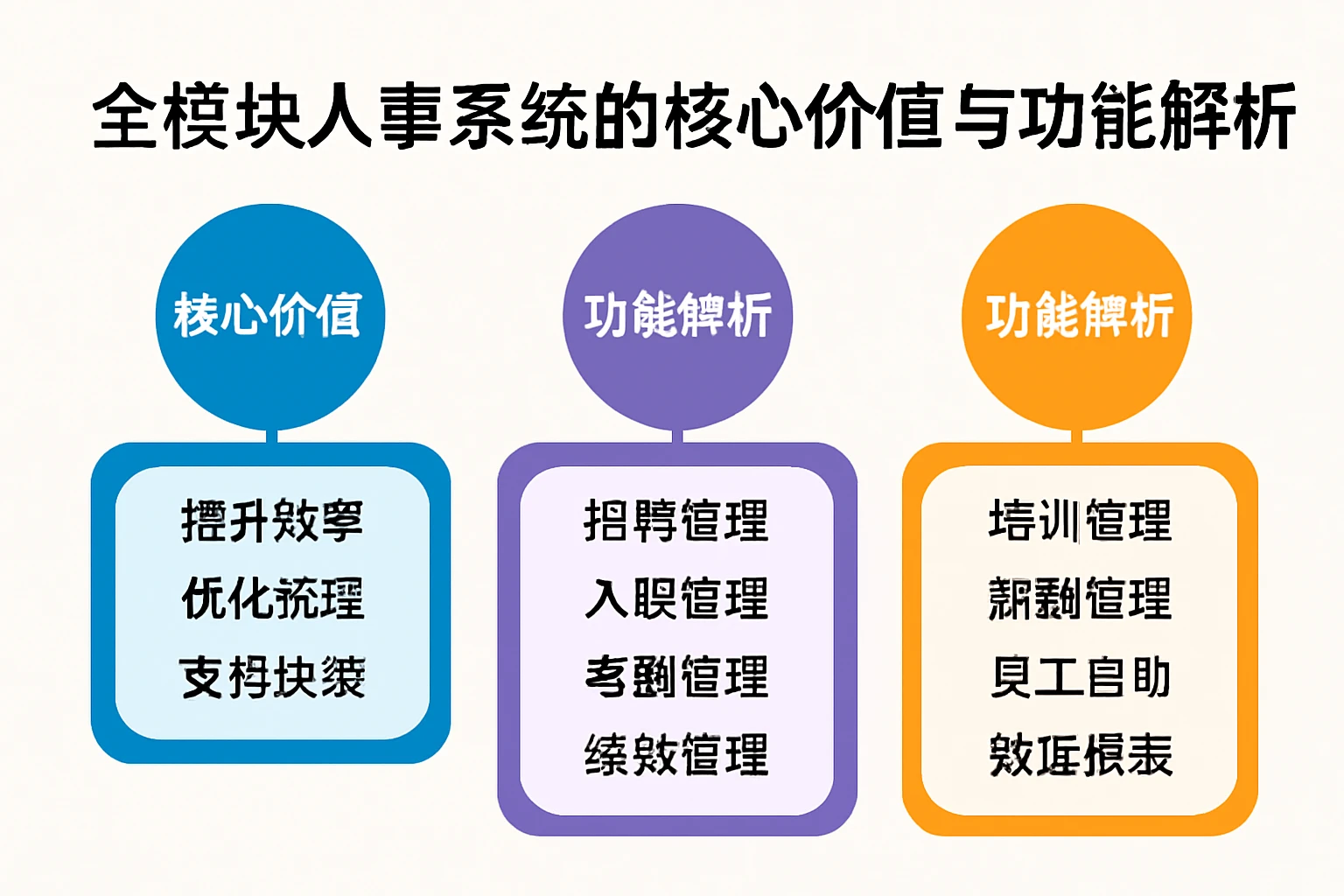 全模块人事系统的核心价值与功能解析