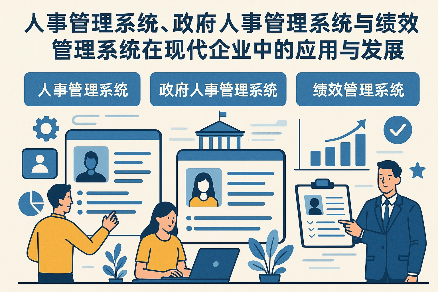 人事管理系统、政府人事管理系统与绩效管理系统在现代企业中的应用与发展