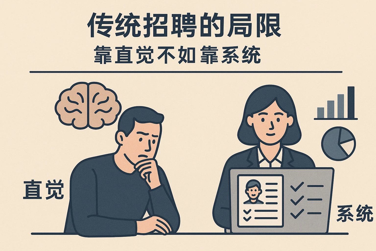 2. 传统招聘的局限:靠直觉不如靠系统