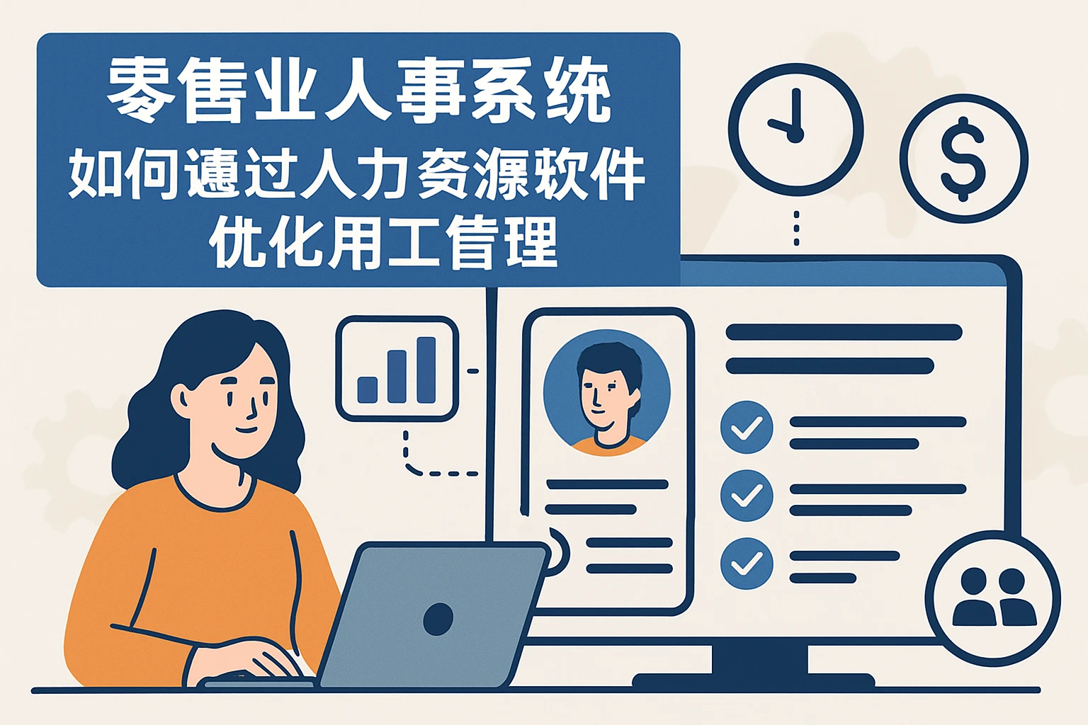 零售业人事系统如何通过人力资源软件优化用工管理
