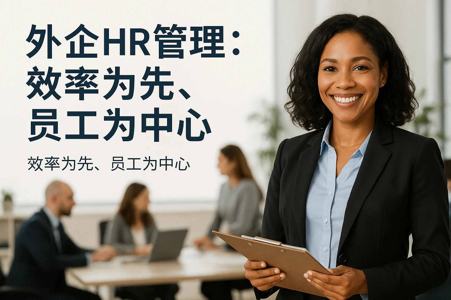 2. 外企HR管理：效率为先，员工为中心