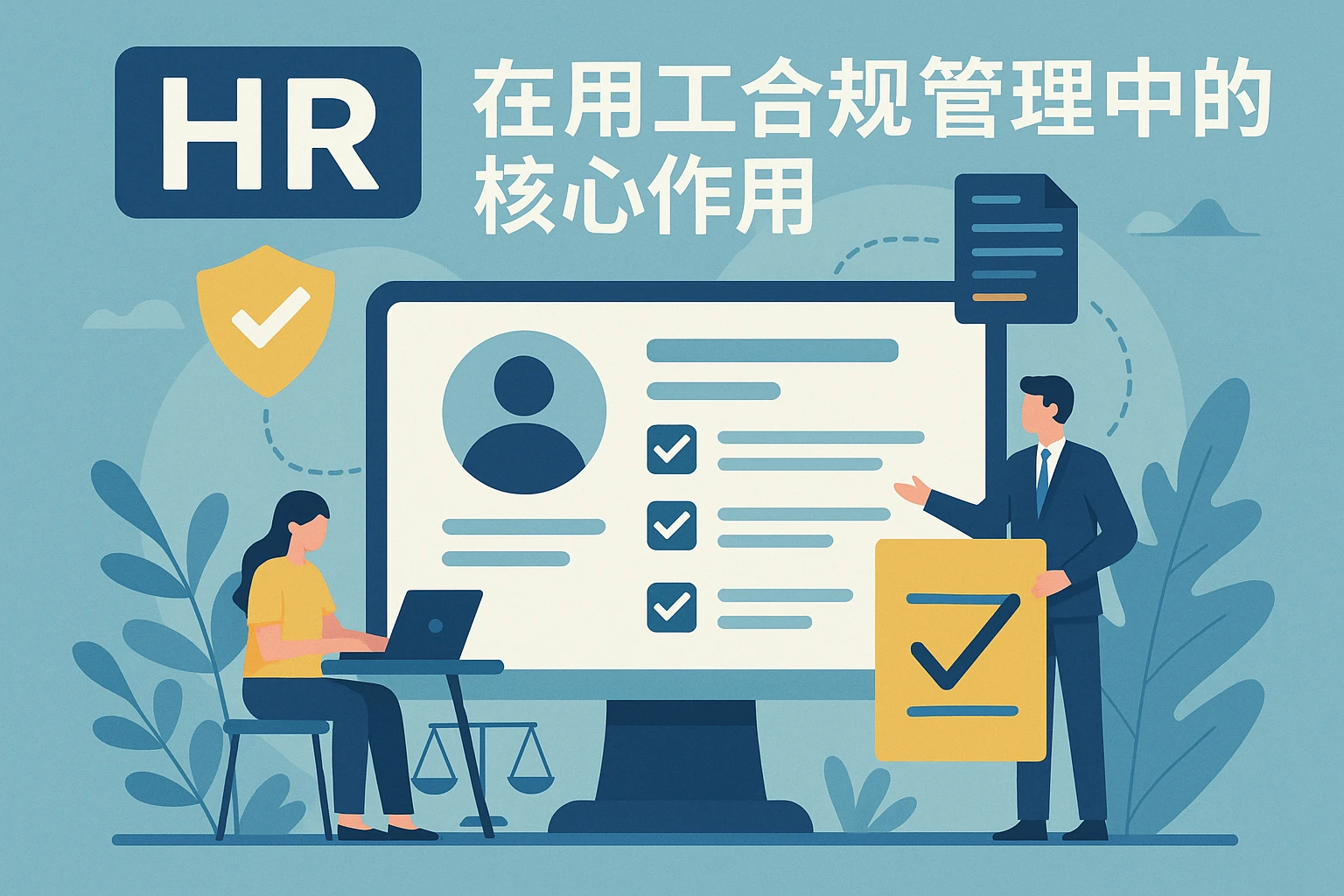 HR系统在用工合规管理中的核心作用