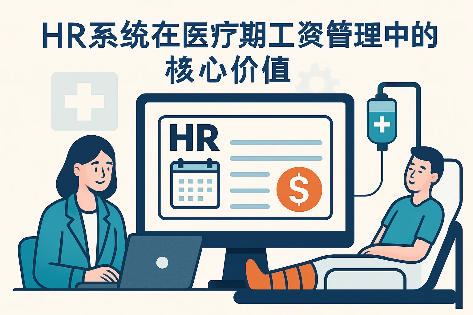HR系统在医疗期工资管理中的核心价值