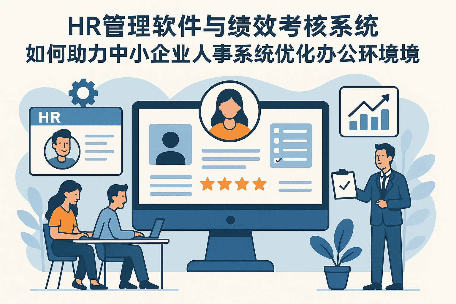 HR管理软件与绩效考核系统如何助力中小企业人事系统优化办公环境