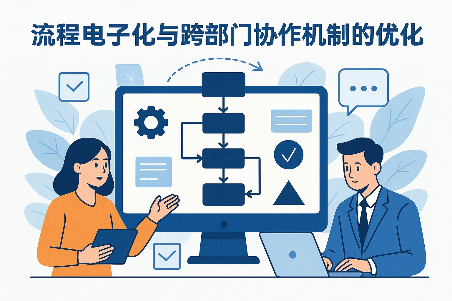 流程电子化与跨部门协作机制的优化