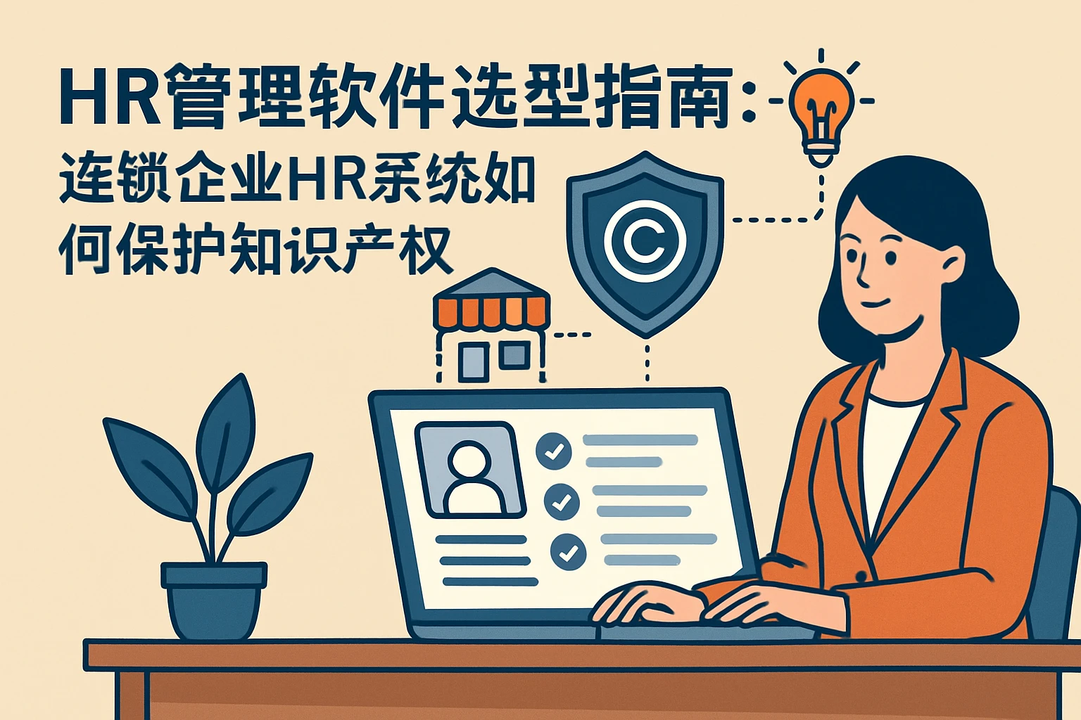 HR管理软件选型指南:连锁企业HR系统如何保护知识产权