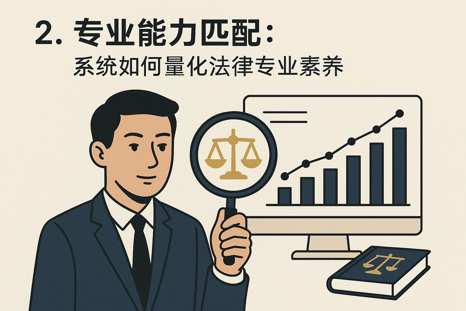 2. 专业能力匹配：系统如何量化法律专业素养