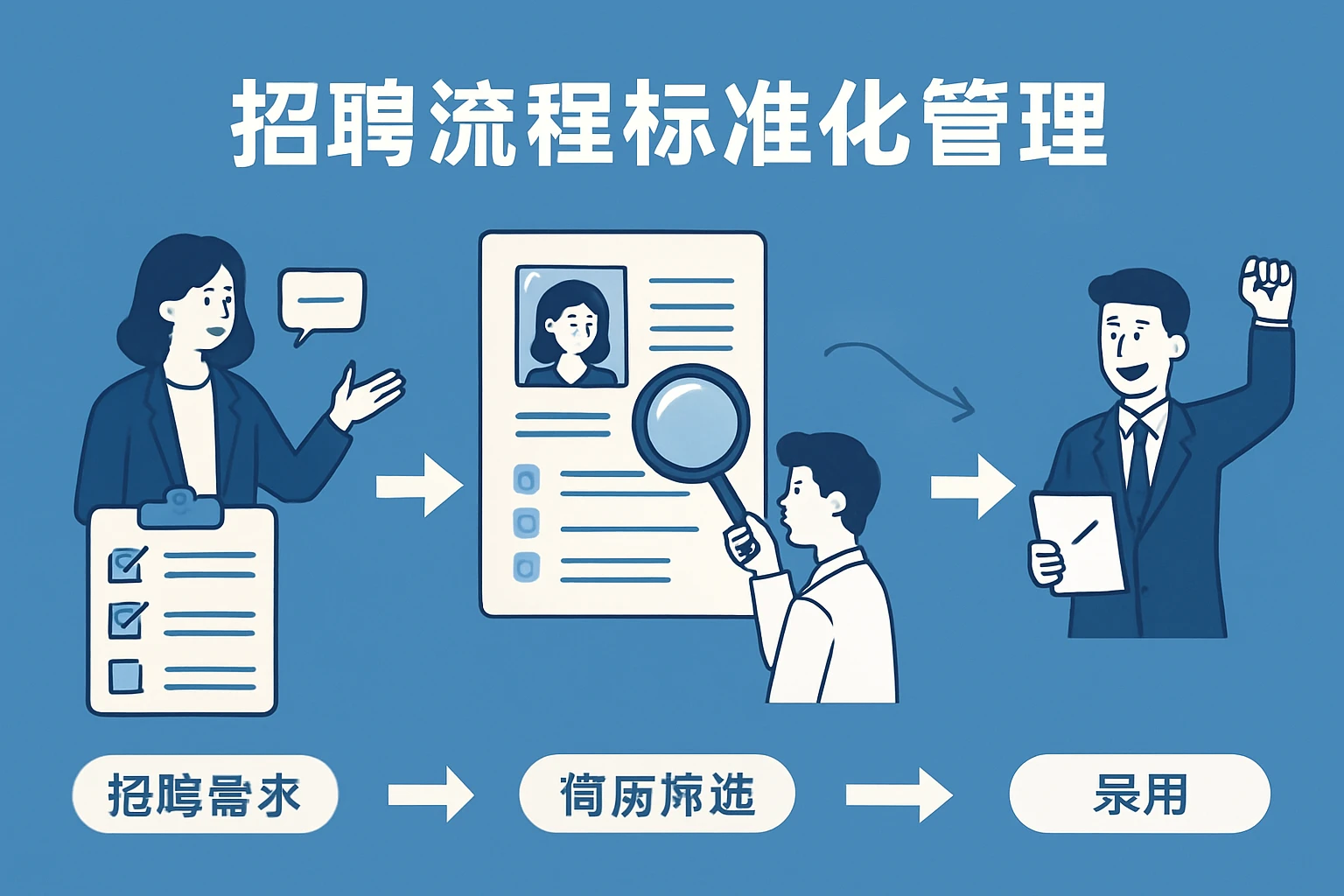 招聘流程标准化管理