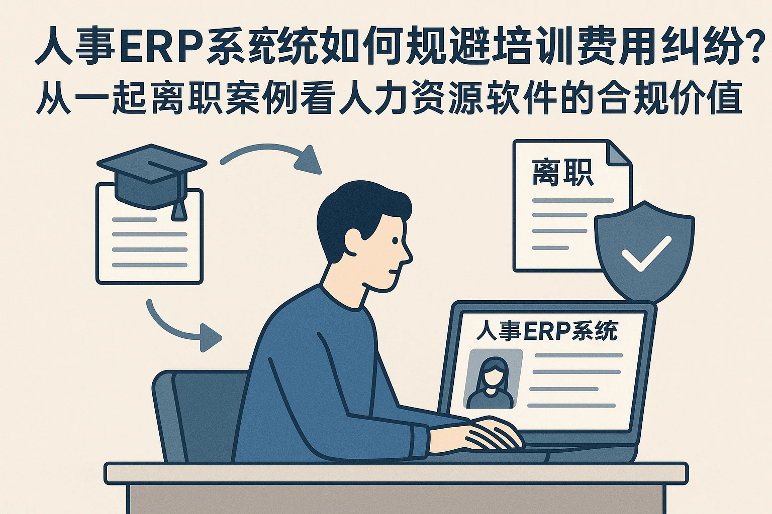 人事ERP系统如何规避培训费用纠纷？从一起离职案例看人力资源软件的合规价值