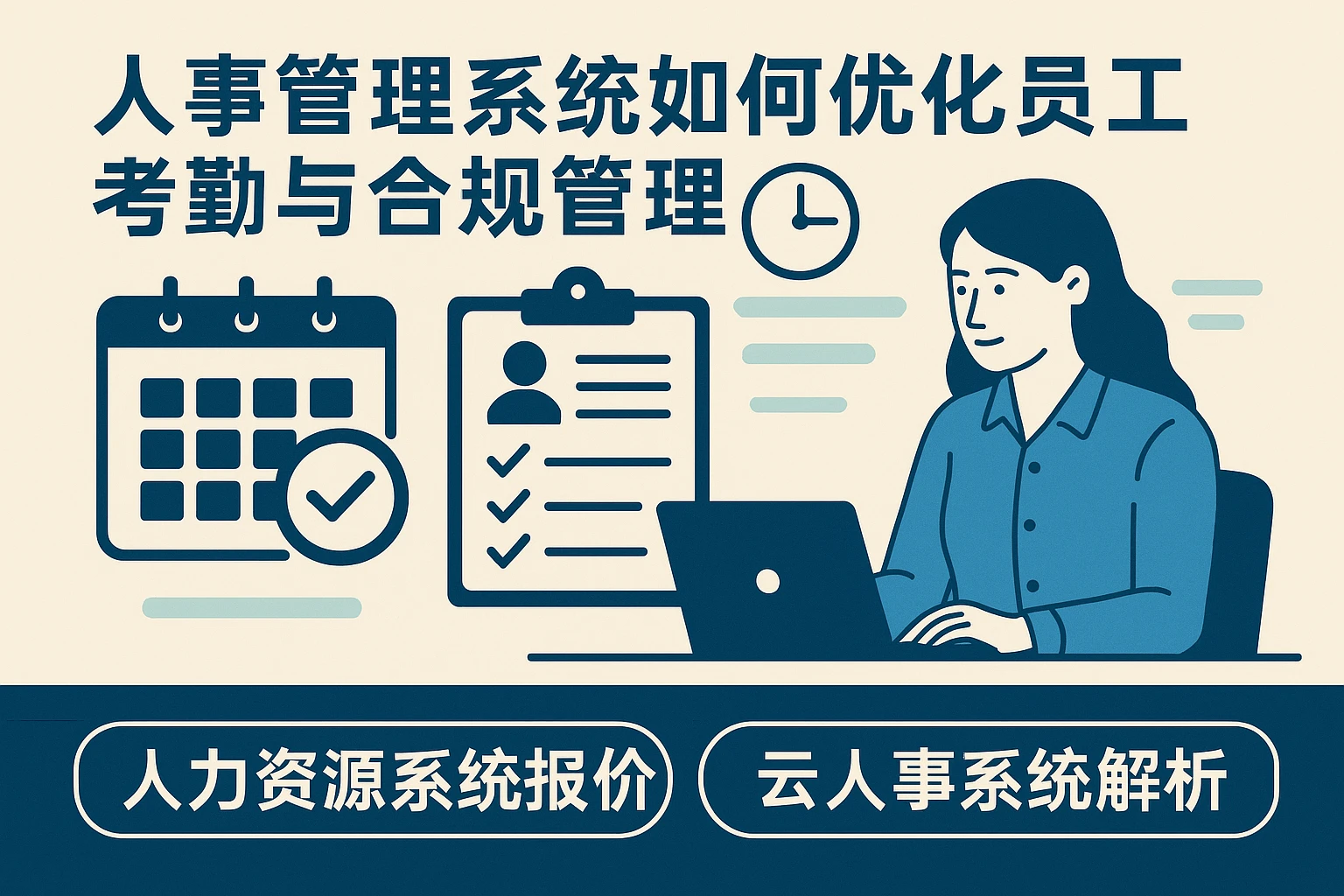 人事管理系统如何优化员工考勤与合规管理 - 人力资源系统报价与云人事系统解析