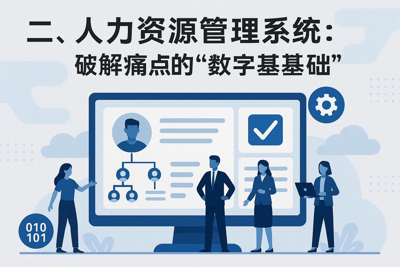 二、人力资源管理系统：破解痛点的“数字基础”