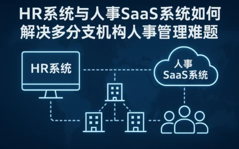 HR系统与人事SaaS系统如何解决多分支机构人事管理难题