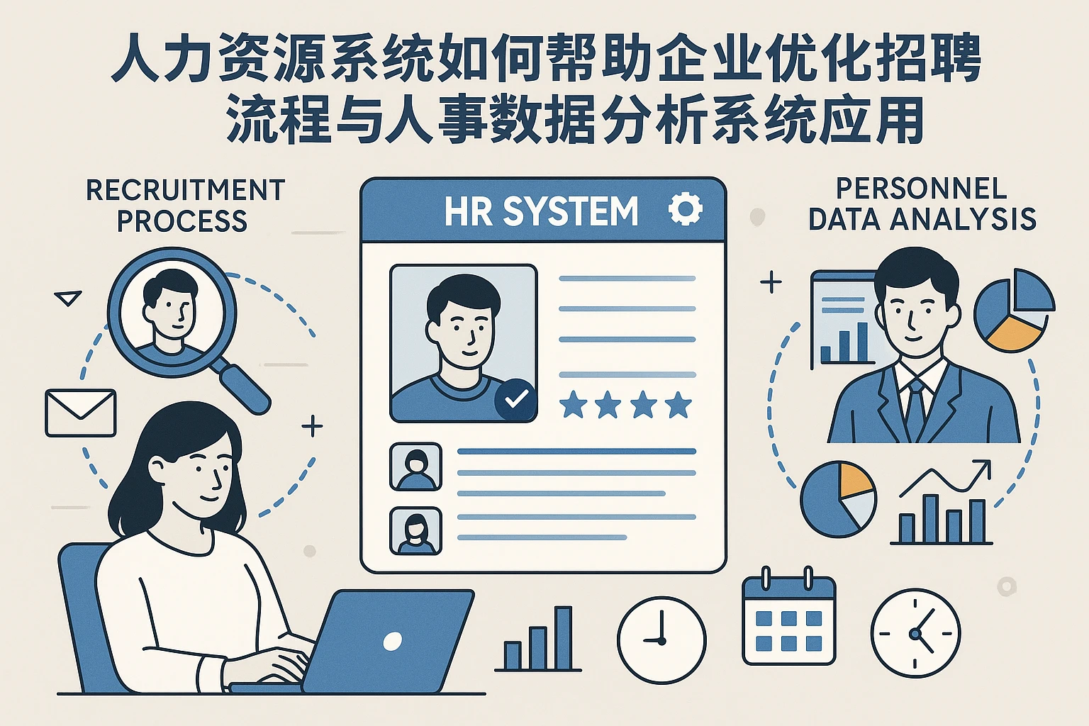 人力资源系统如何帮助企业优化招聘流程与人事数据分析系统应用