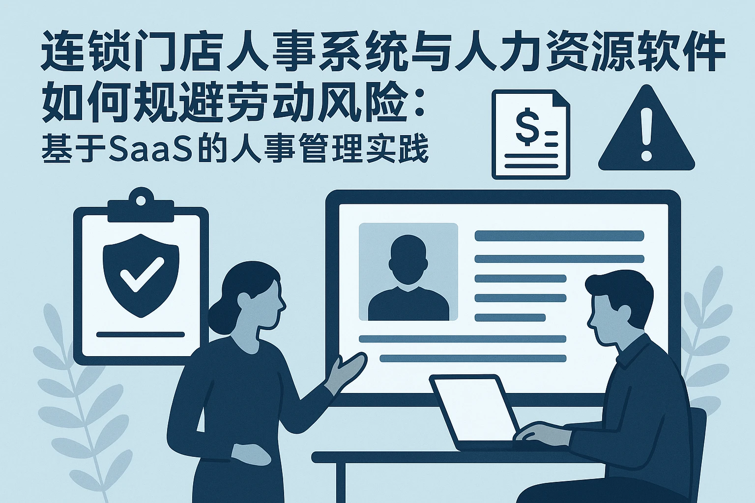 连锁门店人事系统与人力资源软件如何规避劳动风险：基于SaaS的人事管理实践