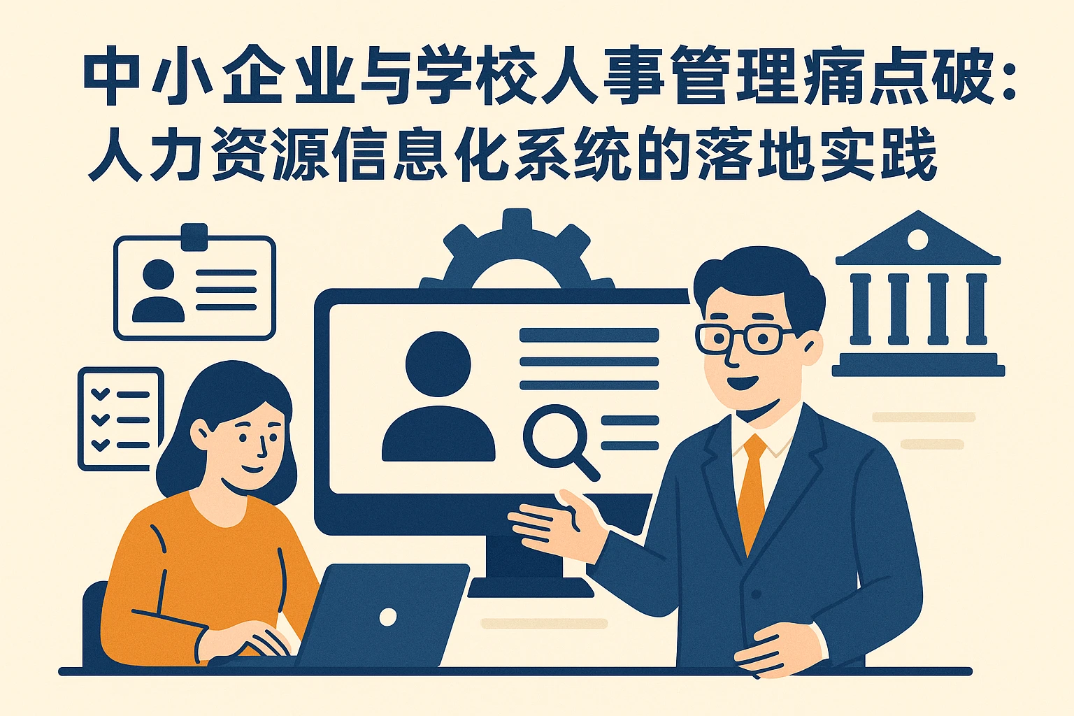 中小企业与学校人事管理痛点破解：人力资源信息化系统的落地实践
