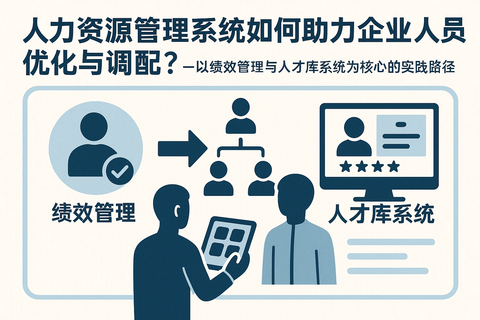 人力资源管理系统如何助力企业人员优化与调配？——以绩效管理与人才库系统为核心的实践路径