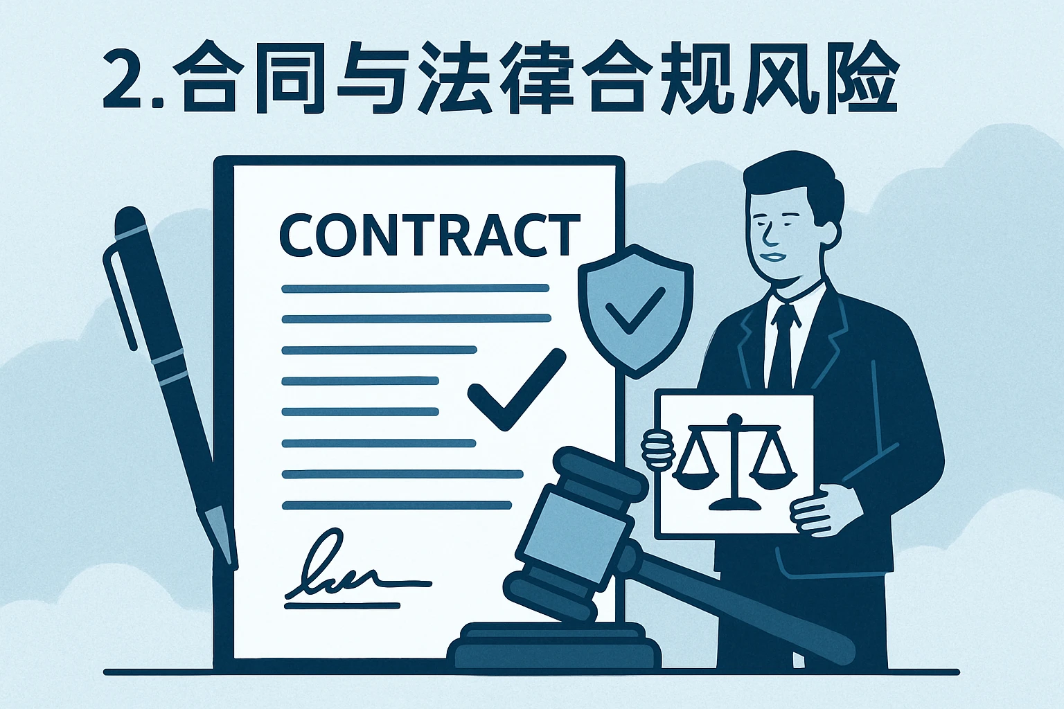 2. 合同与法律合规风险
