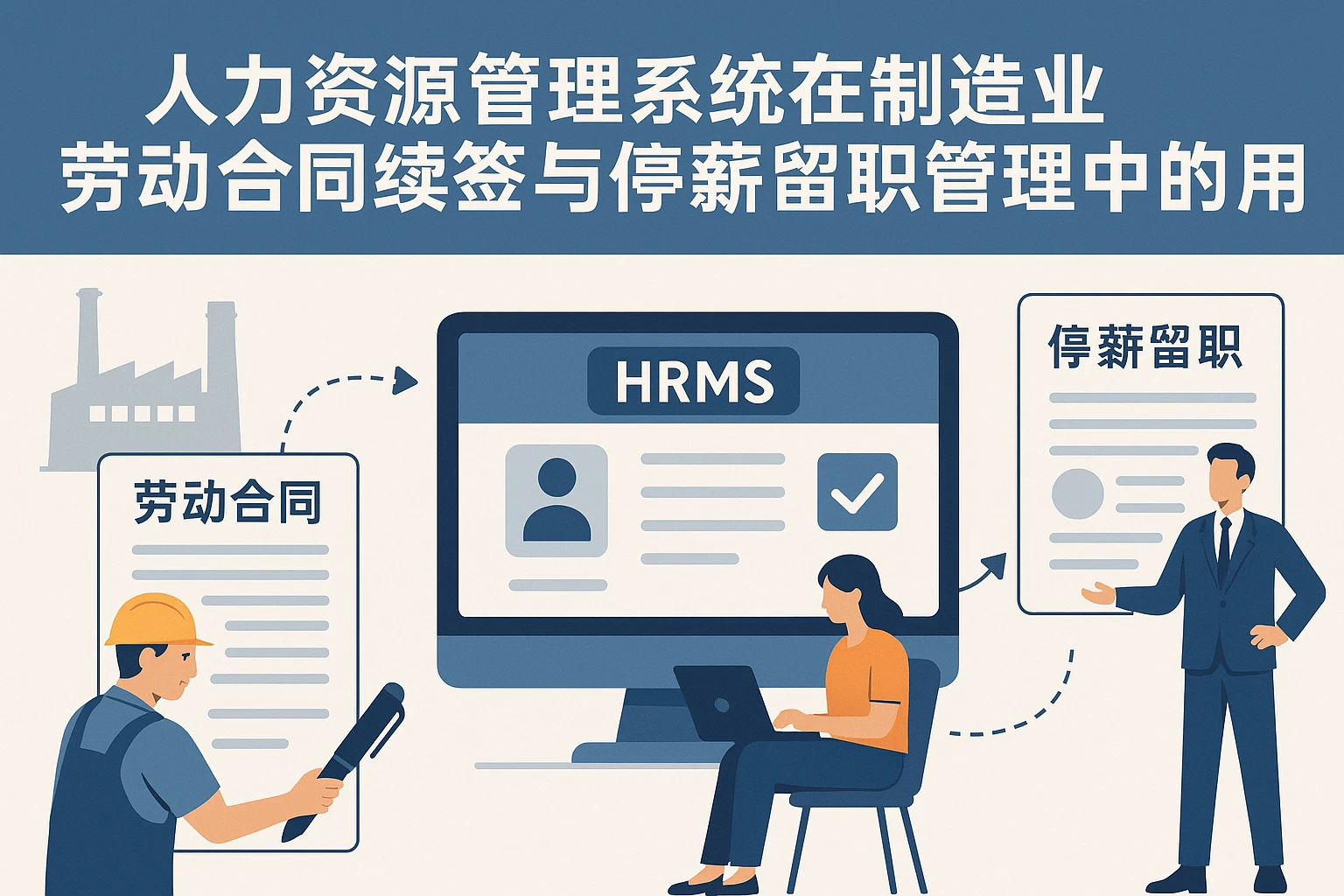 人力资源管理系统在制造业劳动合同续签与停薪留职管理中的应用