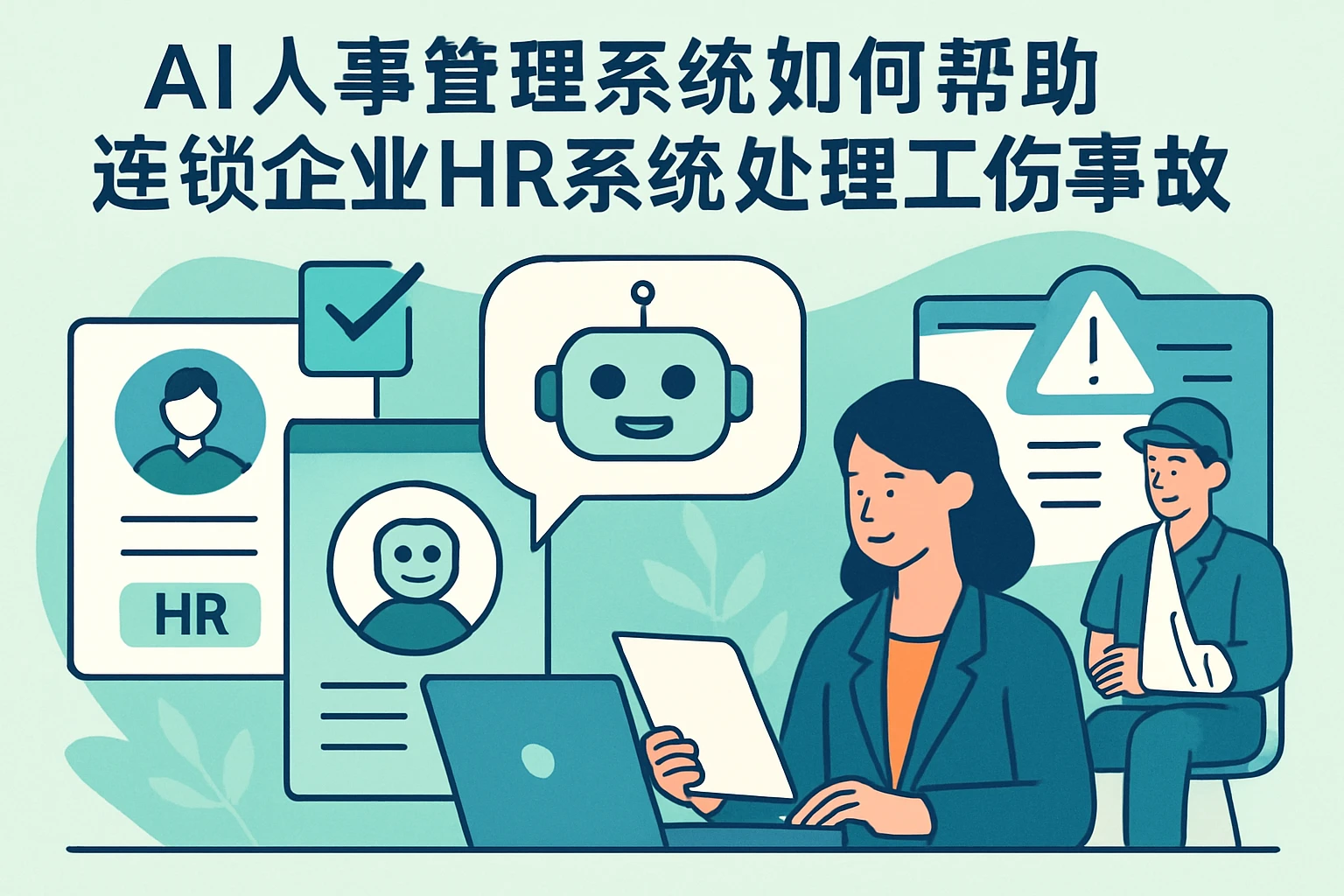 AI人事管理系统如何帮助连锁企业HR系统处理工伤事故