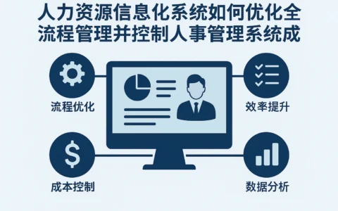 人力资源信息化系统如何优化全流程管理并控制人事管理系统成本