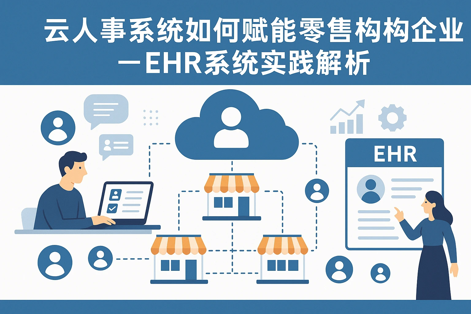 云人事系统如何赋能零售业矩阵结构企业 - EHR系统实践解析