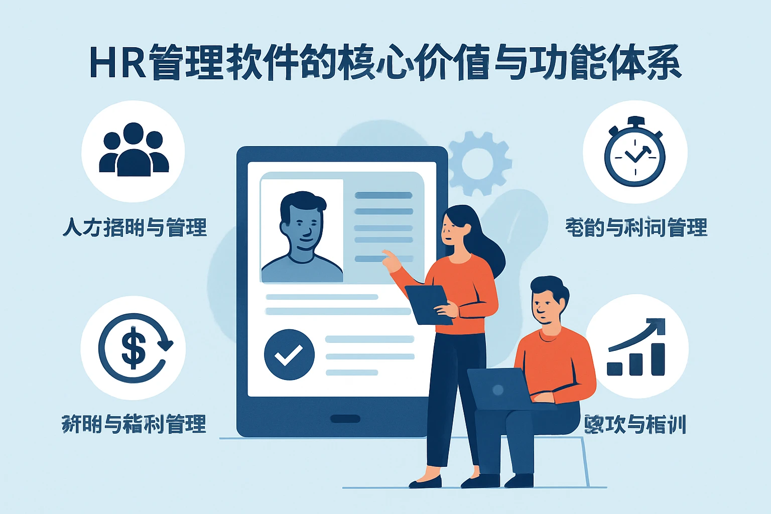 HR管理软件的核心价值与功能体系