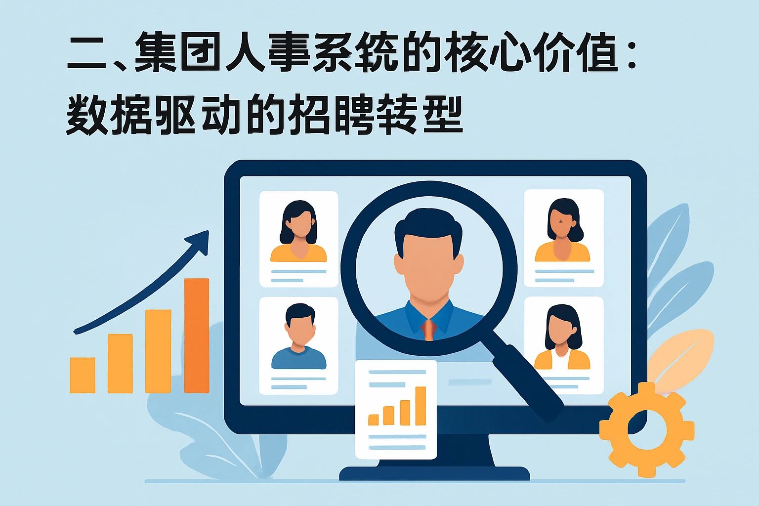 二、集团人事系统的核心价值：数据驱动的招聘转型