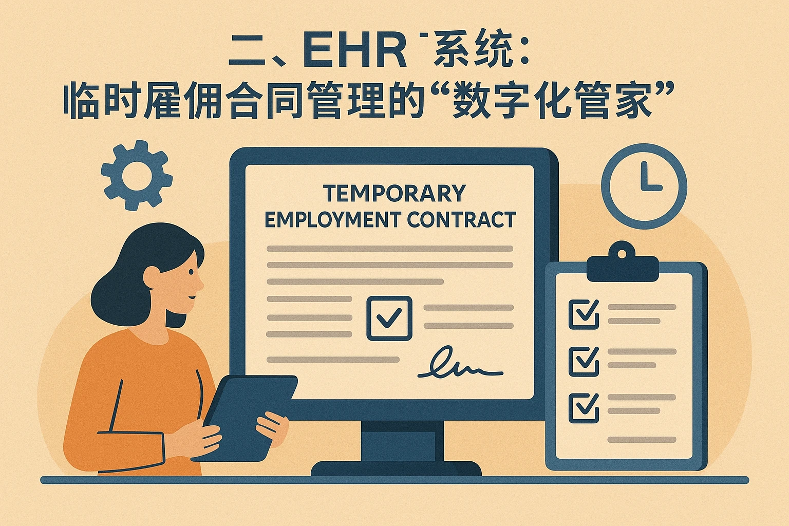 二、ehr系统：临时雇佣合同管理的“数字化管家”