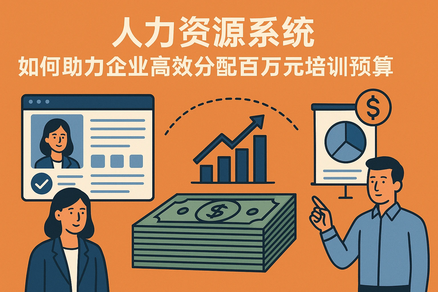 人力资源系统如何助力企业高效分配百万元培训预算