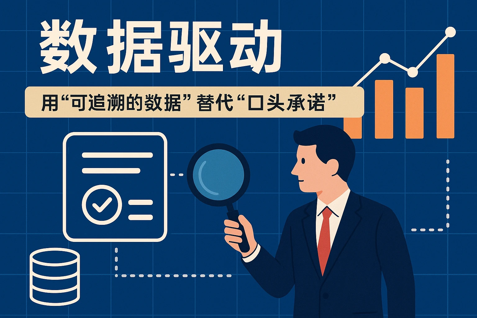 2. 数据驱动:用“可追溯的数据”替代“口头承诺”