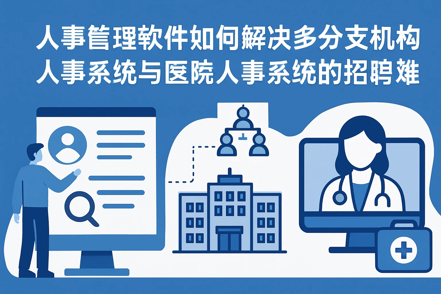 人事管理软件如何解决多分支机构人事系统与医院人事系统的招聘难题