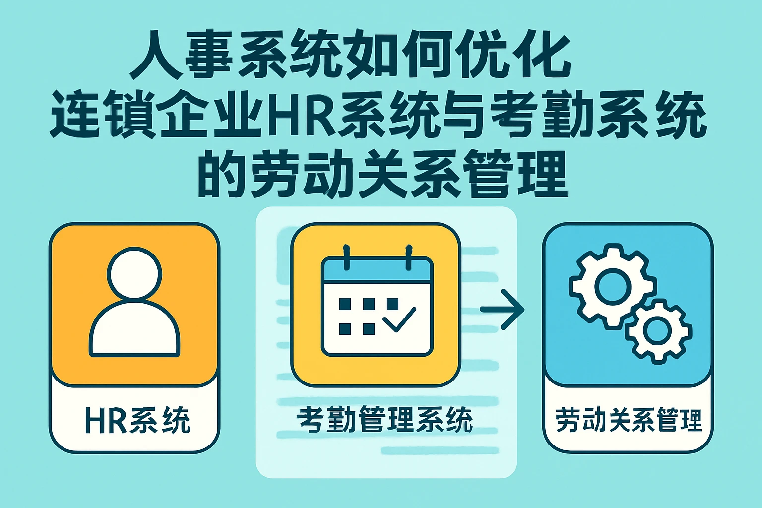 人事系统如何优化连锁企业HR系统与考勤管理系统的劳动关系管理