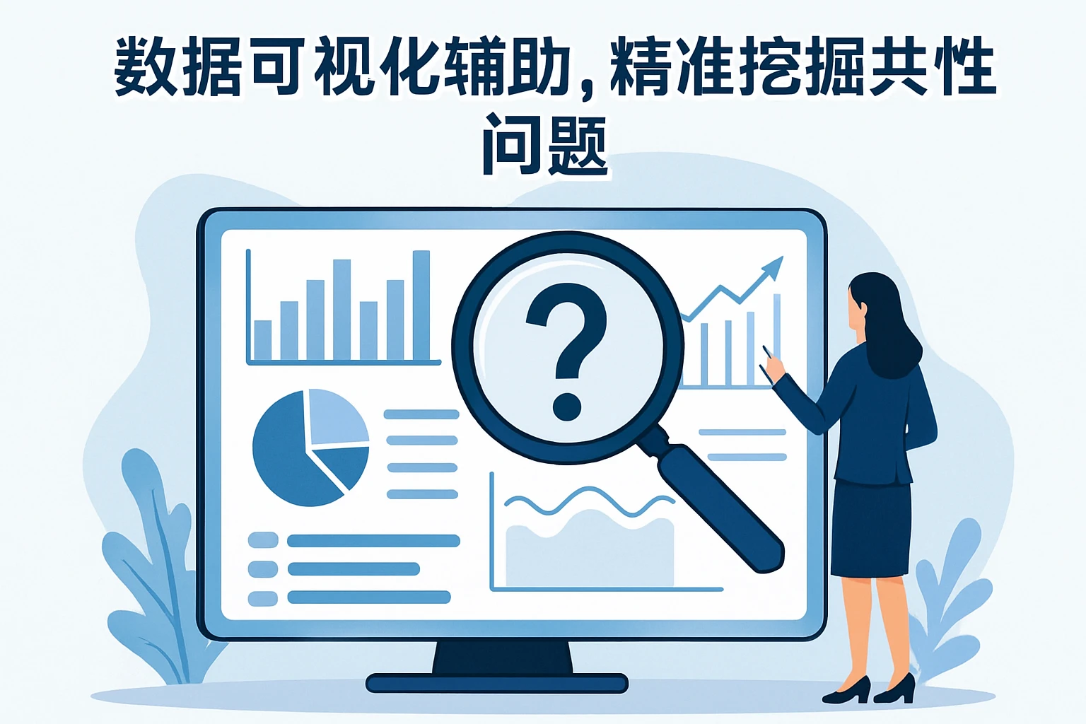 2. 数据可视化辅助,精准挖掘共性问题