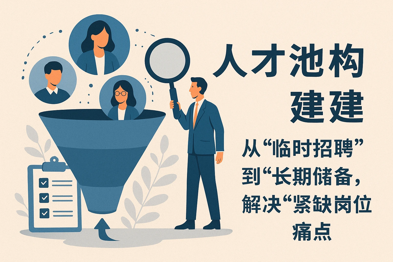 2. 人才池构建：从“临时招聘”到“长期储备”，解决“紧缺岗位”痛点