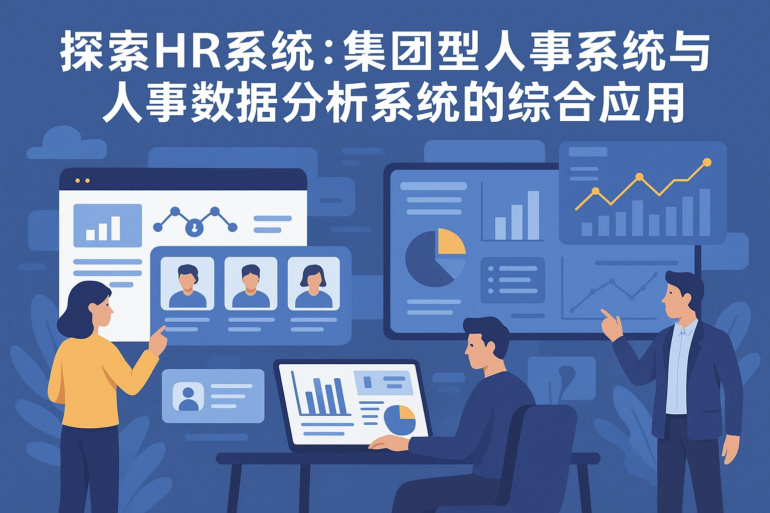探索HR系统：集团型人事系统与人事数据分析系统的综合应用