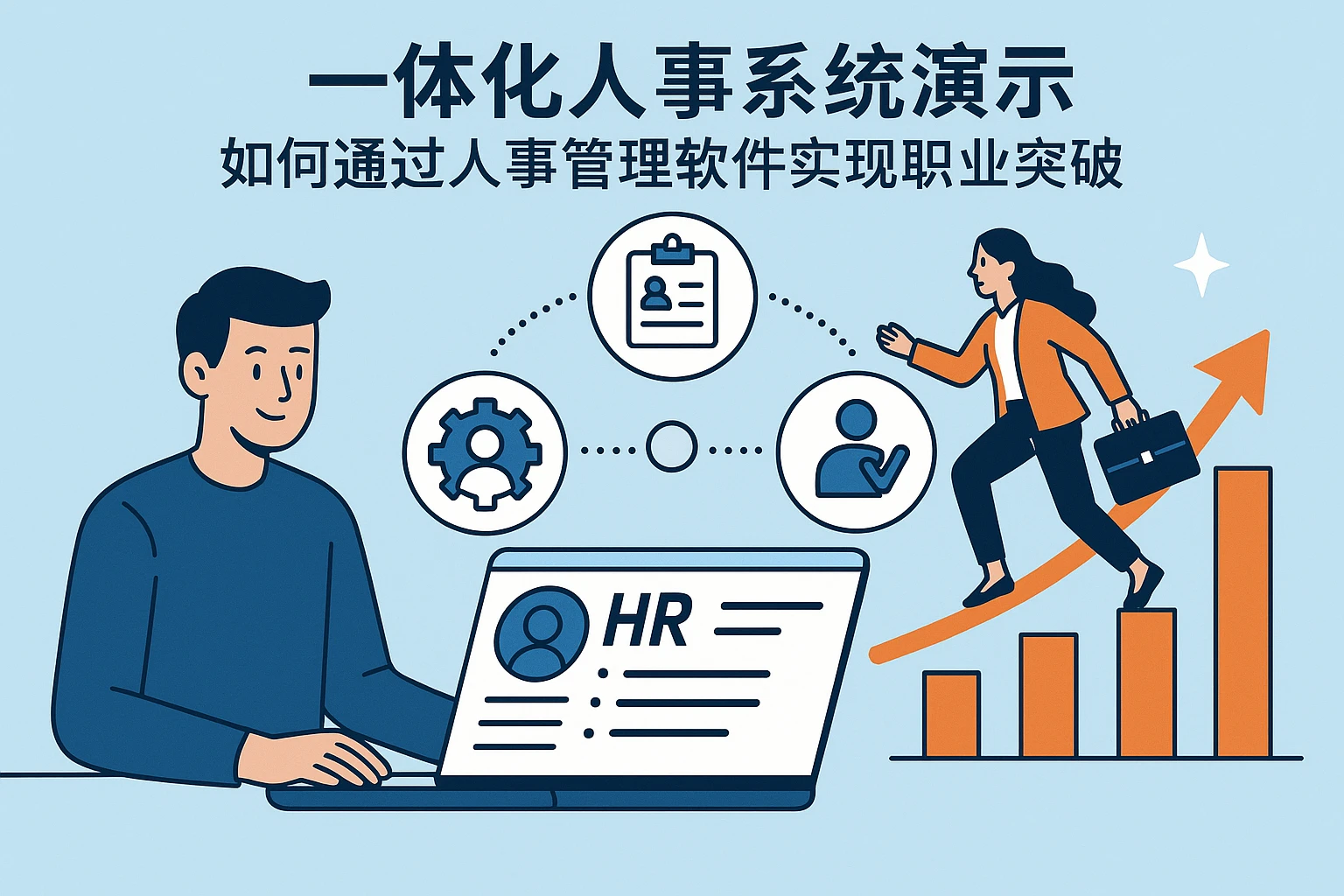 一体化人事系统演示：如何通过人事管理软件实现职业突破