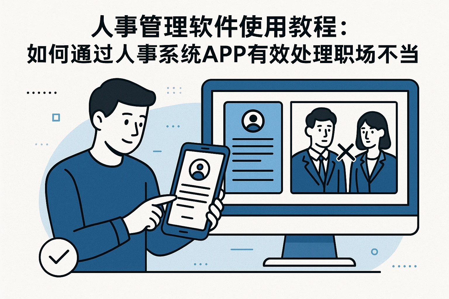 人事管理软件使用教程:如何通过人事系统APP有效处理职场不当关系