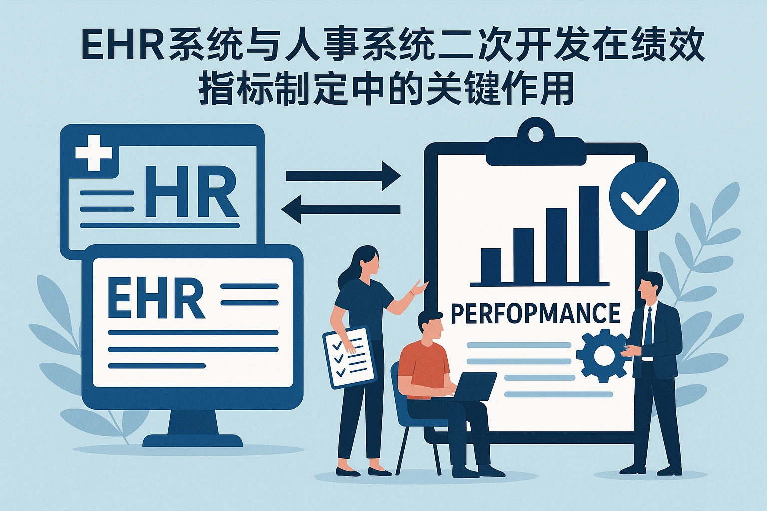 EHR系统与人事系统二次开发在绩效指标制定中的关键作用