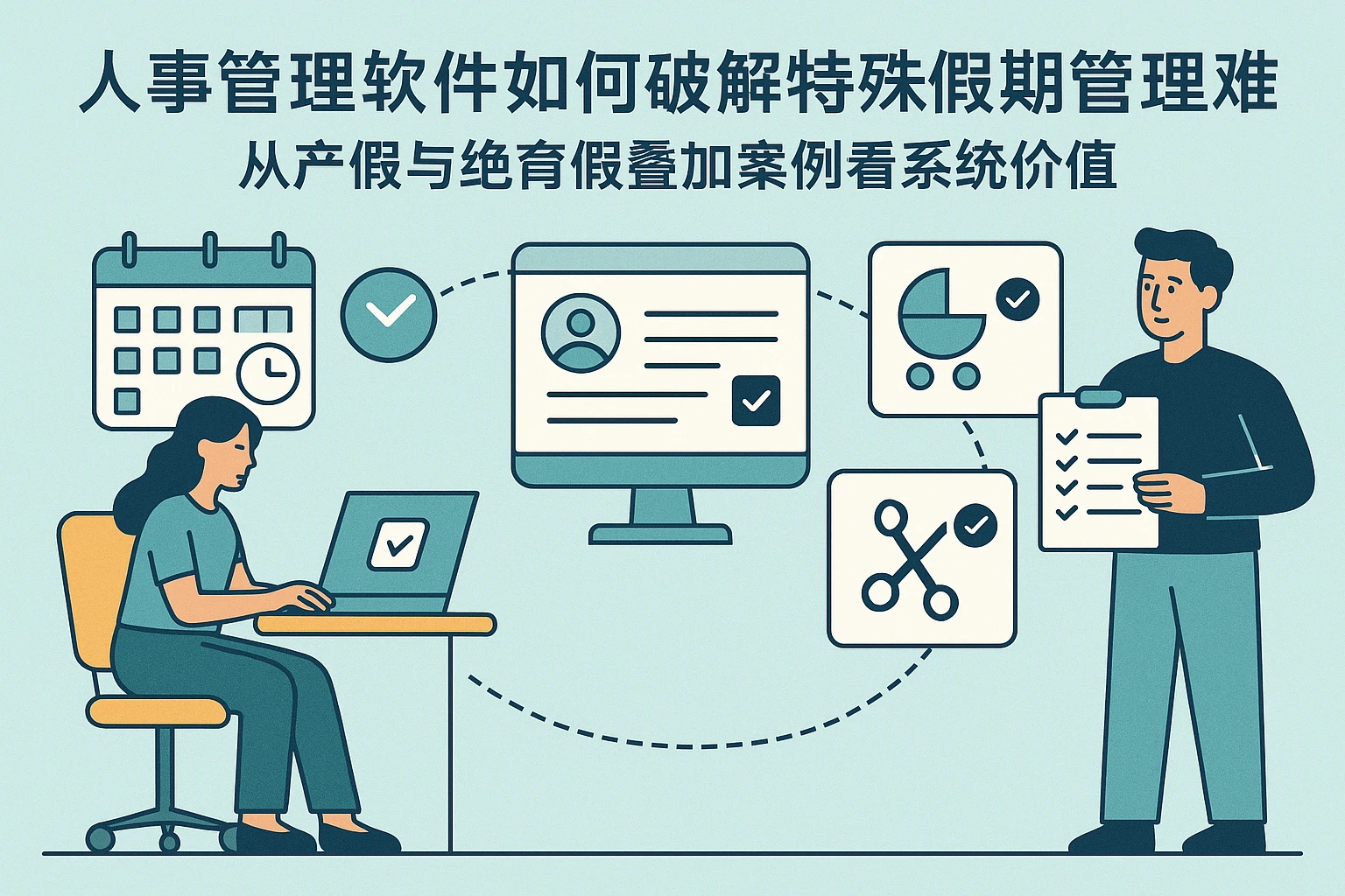 人事管理软件如何破解特殊假期管理难题——从产假与绝育假叠加案例看系统价值