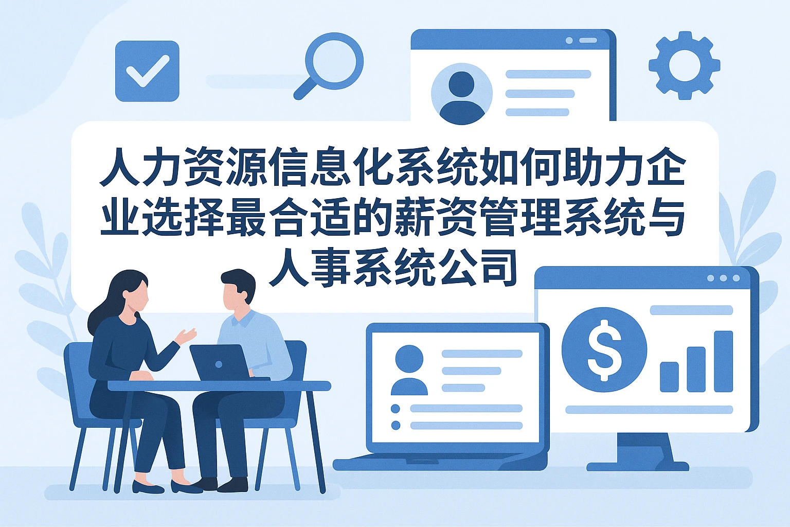 人力资源信息化系统如何助力企业选择最合适的薪资管理系统与人事系统公司