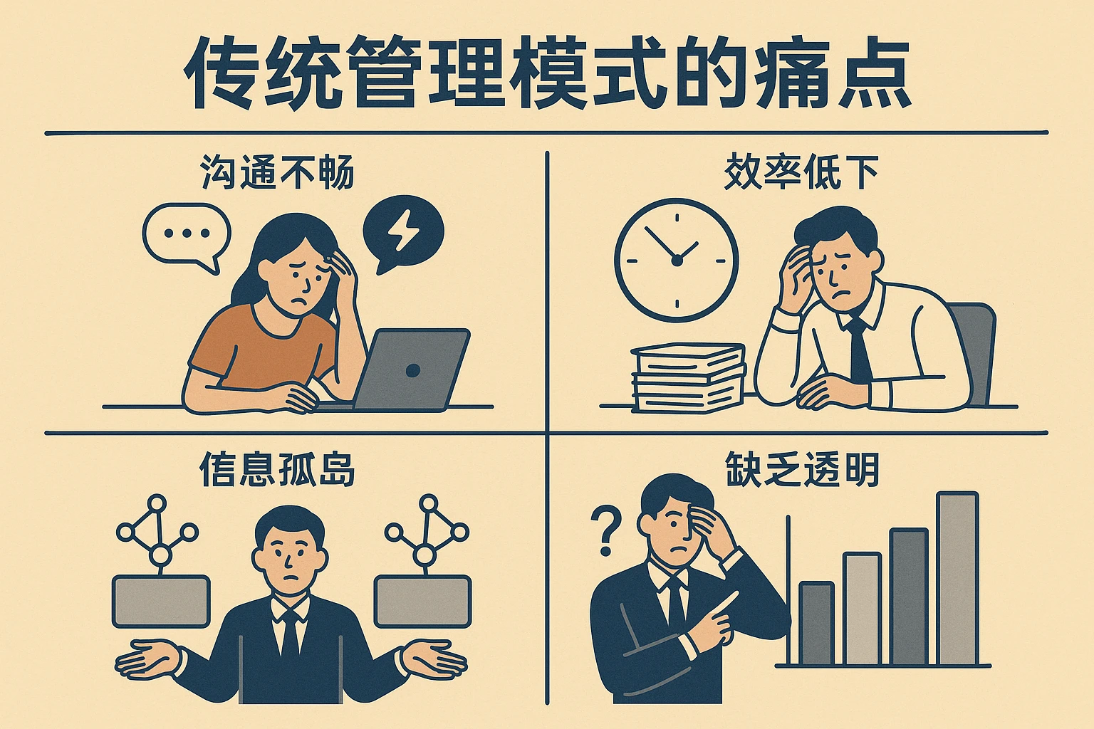 2. 传统管理模式的痛点