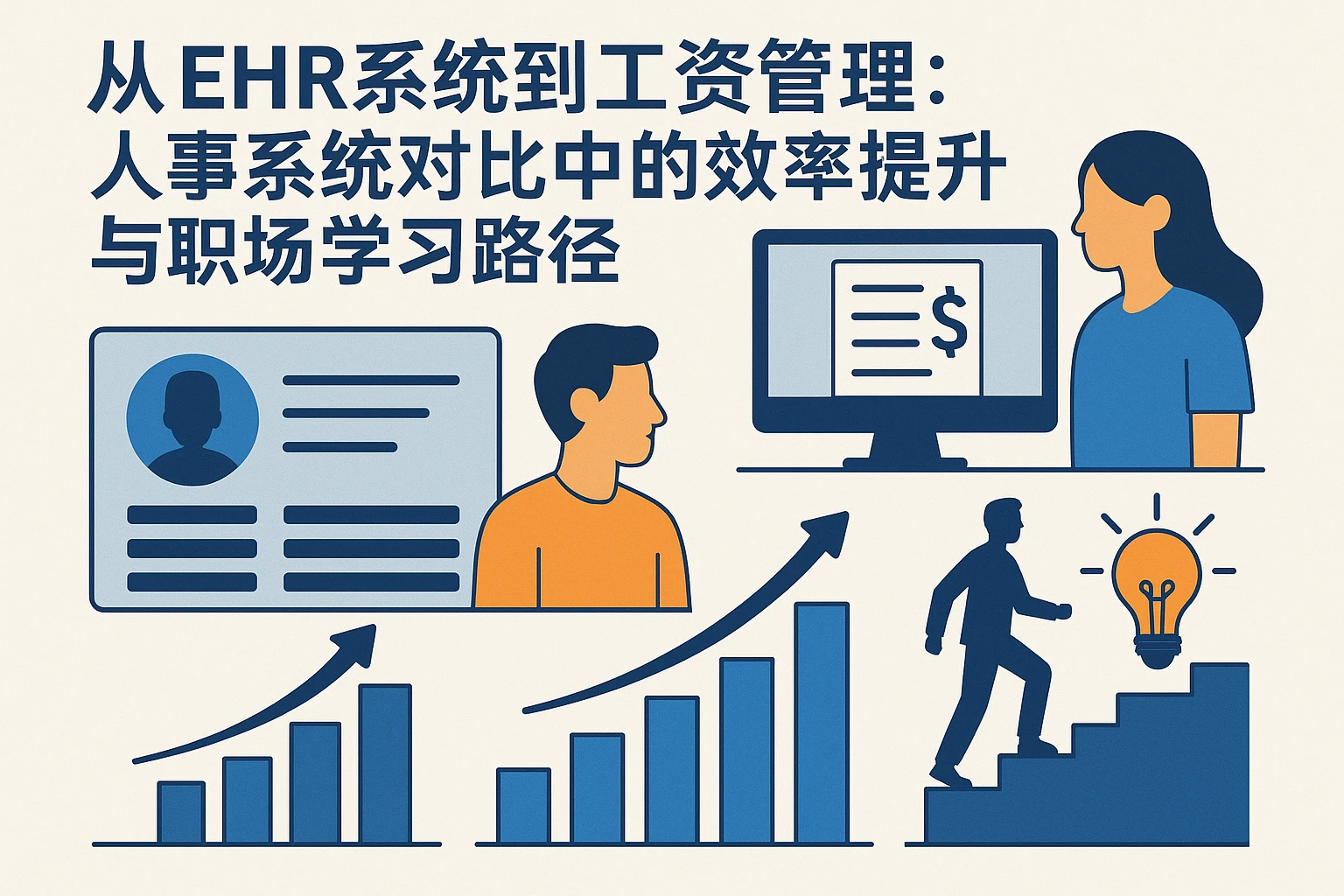从EHR系统到工资管理：人事系统对比中的效率提升与职场学习路径