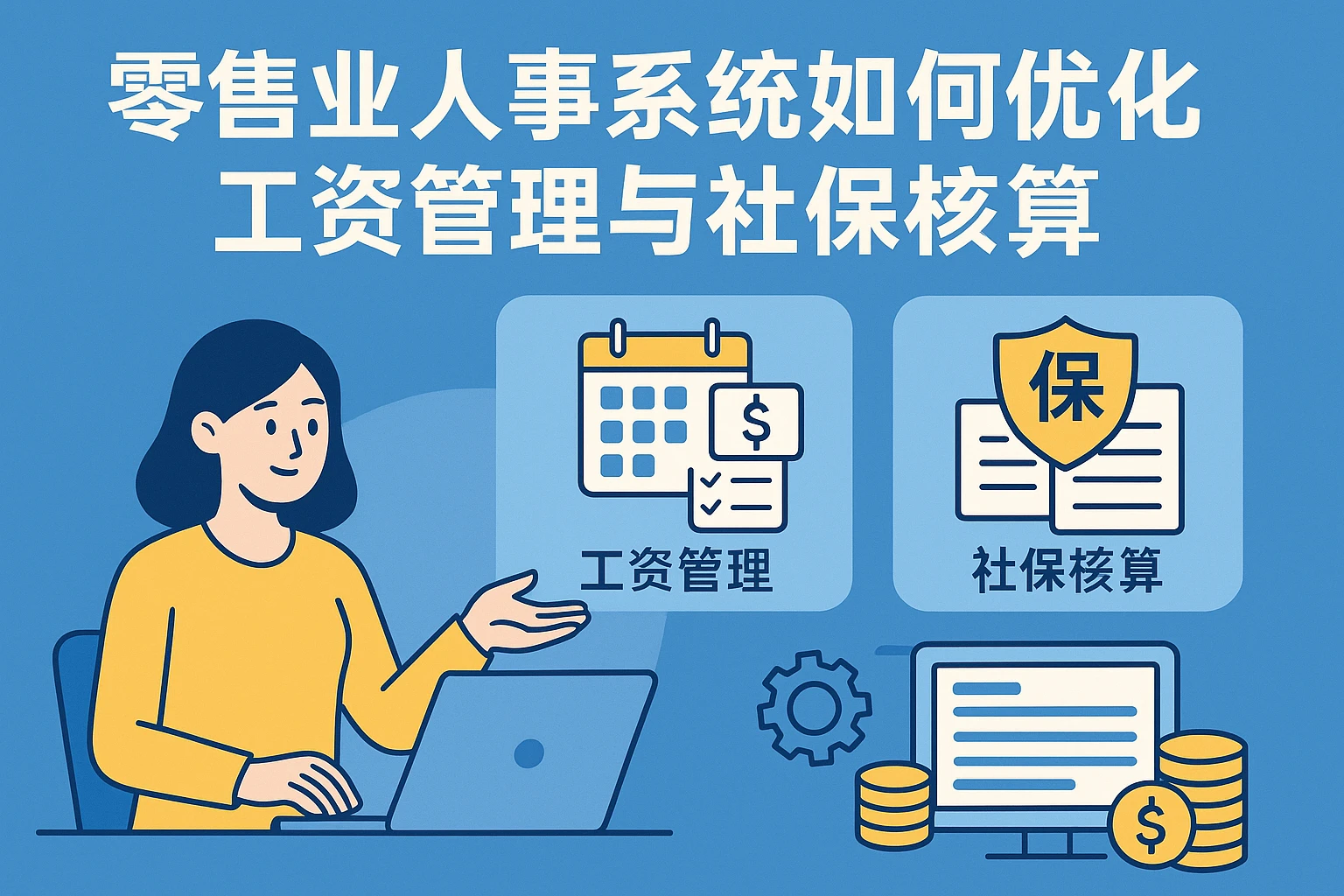 零售业人事系统如何优化工资管理与社保核算